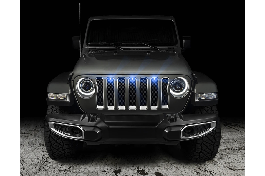 Oracle Pre-Runner Style LED Grill Light Kit - Blue - JL 2018-23