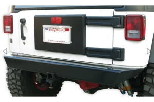 RockJock Spare Tire Mount Delete Cover - Black - JK 