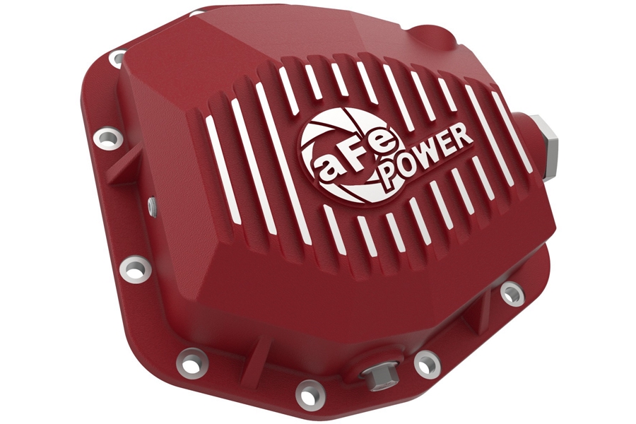 aFe POWER Pro Series D44 Rear Differential Cover w/ Machined Fins - Red   - 2020-23 JT