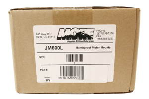 M.O.R.E. Bomb Proof Motor Mount Kit 1in Lift - LJ/TJ/YJ