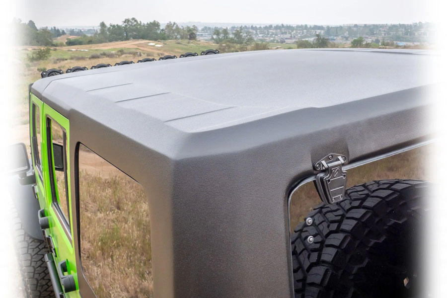 Turn Offroad Squareback 2-Piece Hard Top - JK 4dr