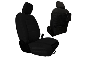 Bartact Tactical Front Seat Covers, Pair, Black - JL 4dr
