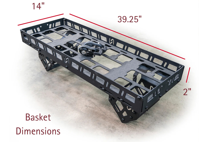 Turn Offroad Universal Spare Tire Storage Rack - Ice Chest Carrier