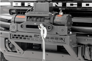 Rough Country High Winch Mount for OE Modular Bumpers - Bronco 2021+