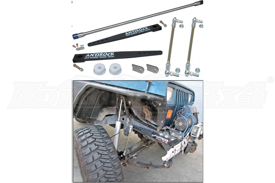 Jeep YJ Currie Antirock Front Sway Bar Kit - Jeep Sahara 1988-1995 |  CE-9900YJF|Northridge4x4