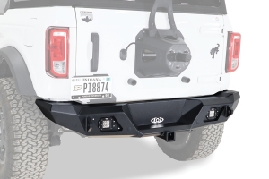 LOD Destroyer Rear Bumper Only - Bare Steel - Bronco 2021+