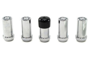 McGard 1/2-20 Tuner Cone Wheel Locks, Chrome 5 pieces