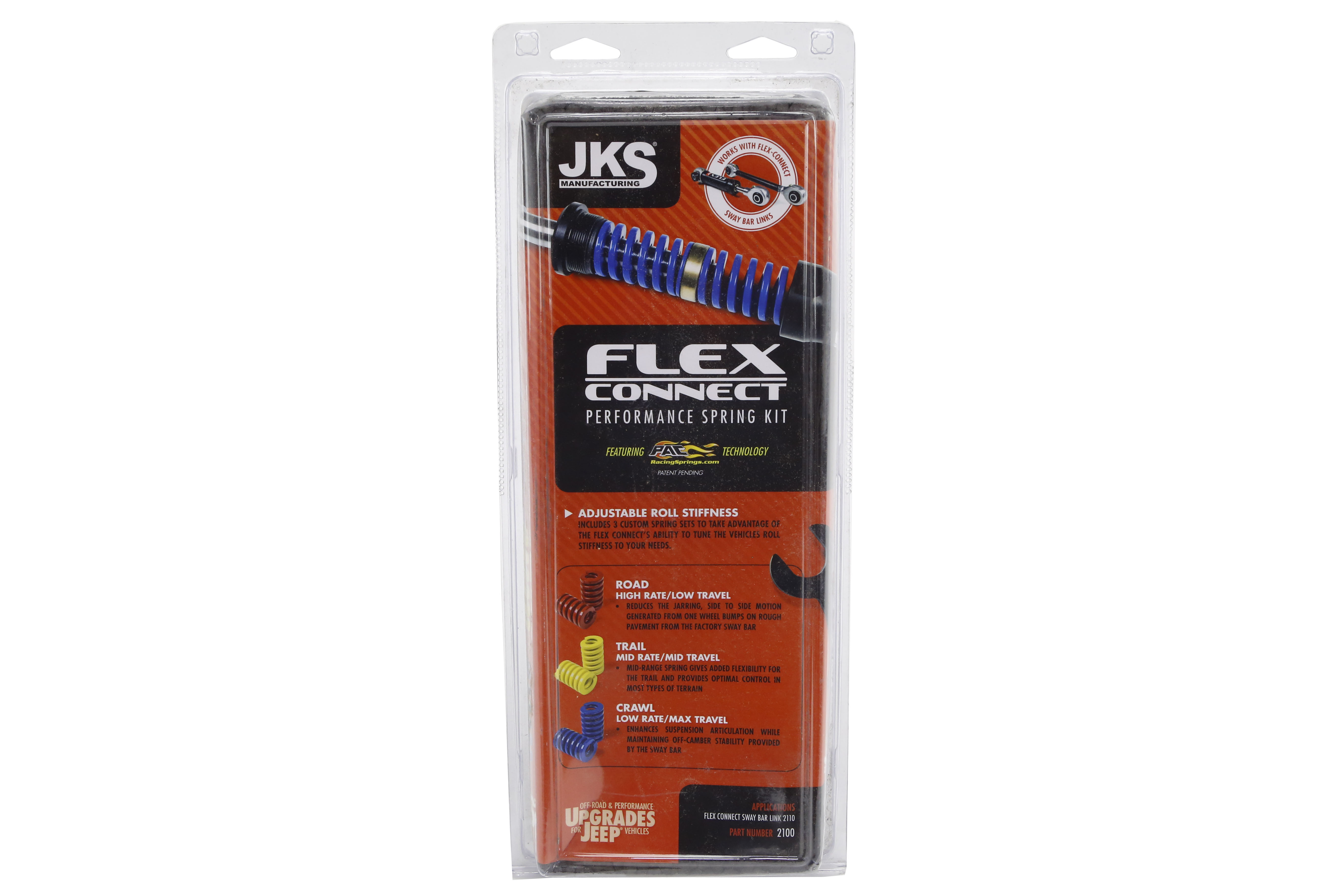 JKS Performance Spring Kit for Flex Connect Links - JK
