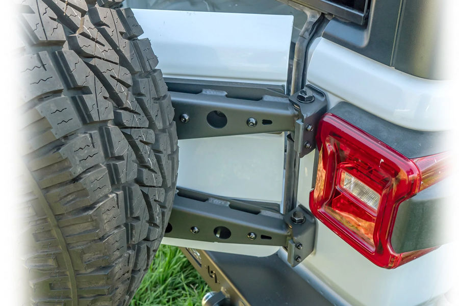 Turn Offroad Hinge Mount Tire Carrier - JL