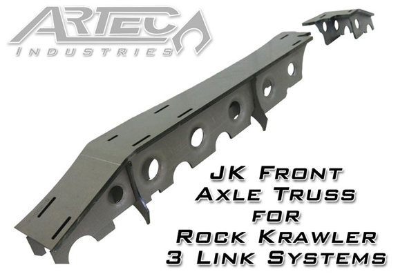 Artec Industries Dana 30 Axle Armor Kit Front - JK