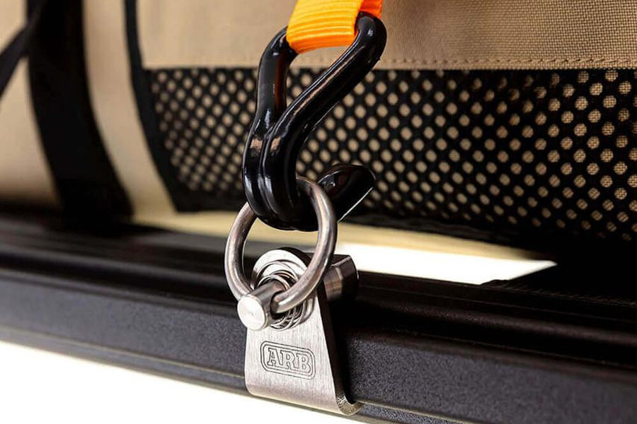 ARB BASE Rack Spring Loaded Tie Downs - One Pair