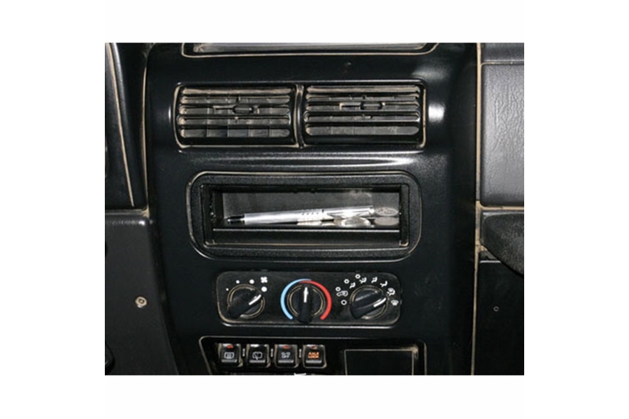 Tuffy Security Dashboard Single DIN Stereo Cutout Tray