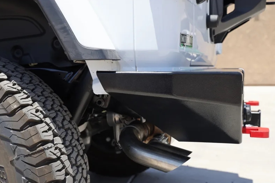 Rock Hard 4x4 Patriot Series Aluminum Rear Bumper   - JL 