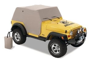Bestop All-weather Trail Cab Cover - Charcoal/Gray - YJ 1992-95