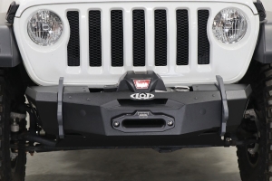 LOD Black Ops Stubby Winch Front Bumper - Black  - JT/JL/JK