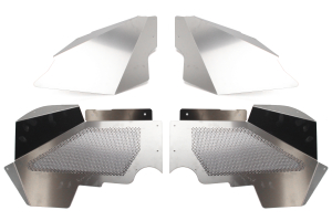 Crawler Conceptz Ultimate Series Aluminum Front Inner Fender Kit w/No Logo - JK