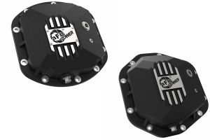 AFE Power Pro Series Dana 30/Dana 44 Differential Covers - Black w/Gear Oil - JK/LJ/TJ Non-Rubicon