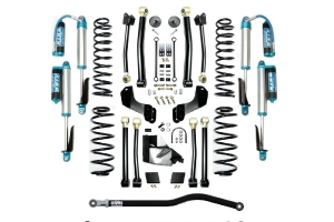 EVO Manufacturing 4.5 Enforcer Overland Lift Kit Stage 4 w/King 2.5 Shocks - JL 4xe