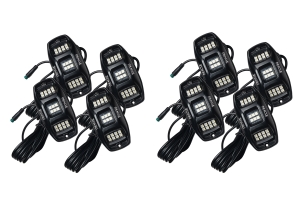 Oracle Lighting ColorSHIFT RGB Underbody Wheel Well Rock Light Kit - 8pc