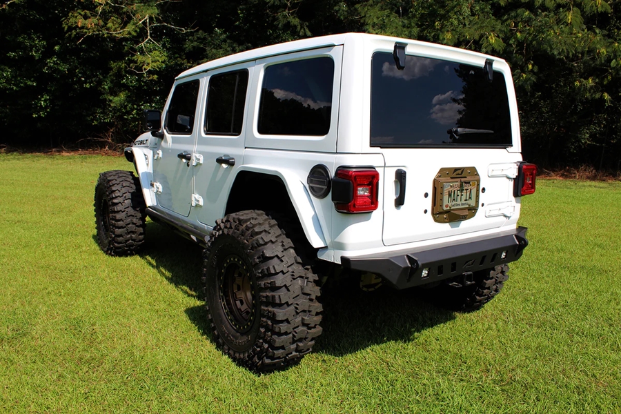 Motobilt Rear Highline Fender Flares, Bare - Pair - JL 4Dr