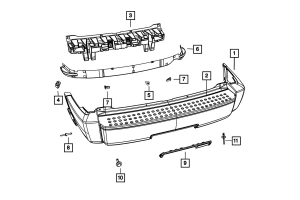 Mopar Rivet, Front - JK/JL/JT