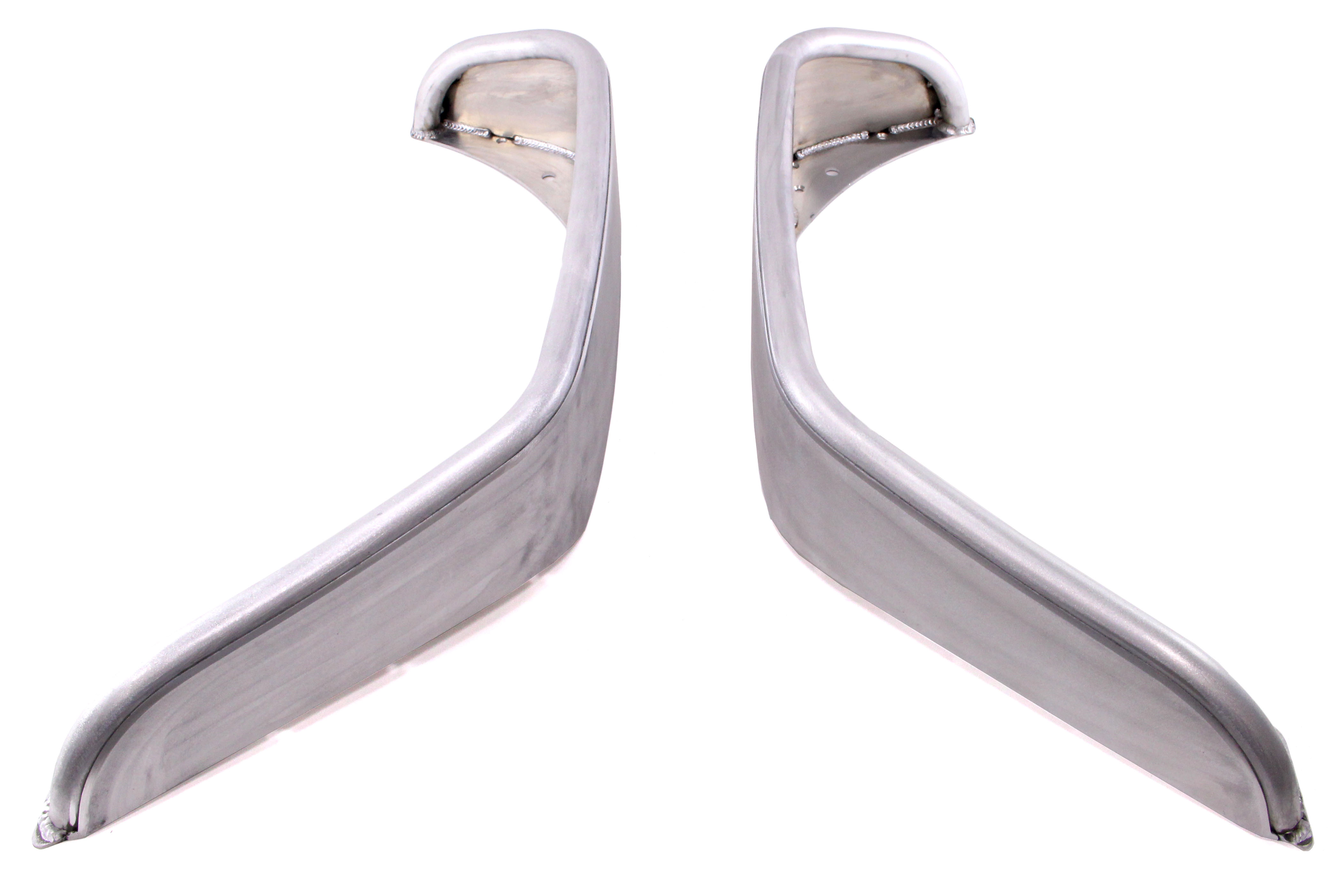 Poison Spyder Extra Wide Rear Crusher Corners Aluminum Bare - JK