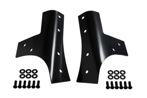 Kentrol Windshield Support Set - Powdercoat Black  - JK 