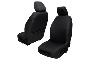 BARTACT Baseline Seat Covers Front Black - JK 2013+