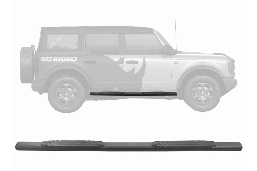 Go Rhino 4in 1000 Series Side Step Kit - Bronco 2021+