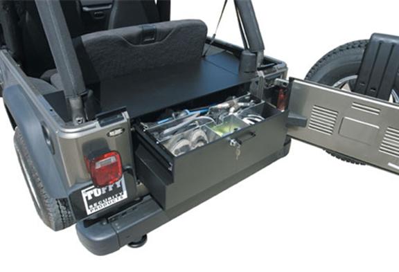 Tuffy Security Rear Cargo Drawer - LJ/TJ