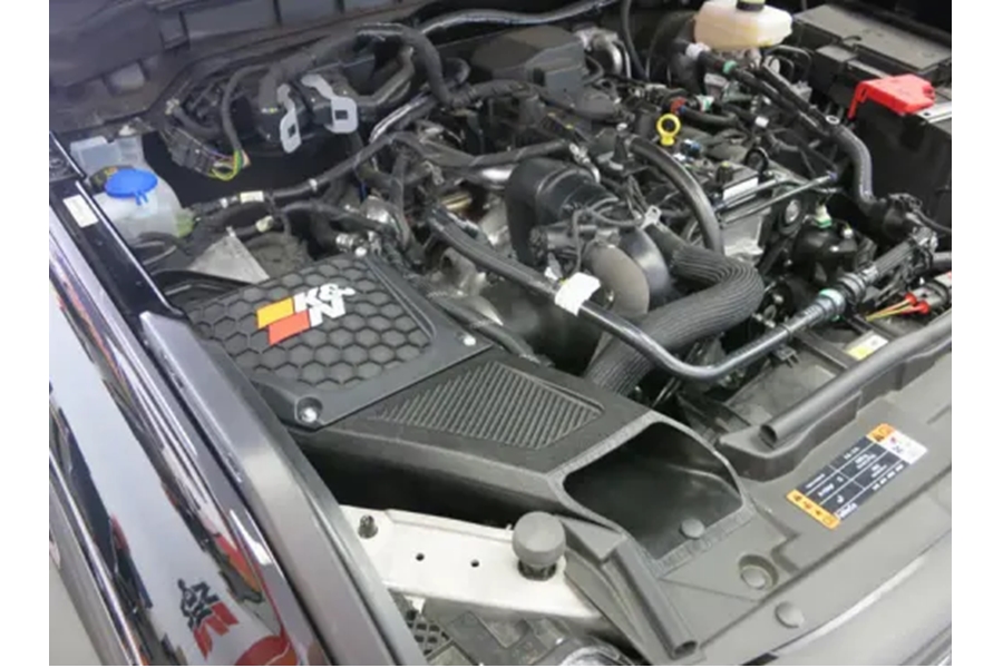 K&N Filters 63 Series Air Charger Cold Air Intake - High-Flow, Roto-Mold Tube - Bronco 2021+ 2.3L