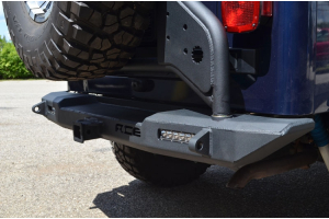 Ace Engineering Pro Series Rear Bumper w/Tire Carrier and Light Provisions - TJ