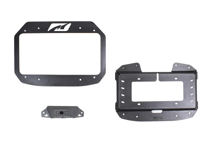 Motobilt Spare Tire Delete Tag Mount/Tag Light Combo Kit - JL 