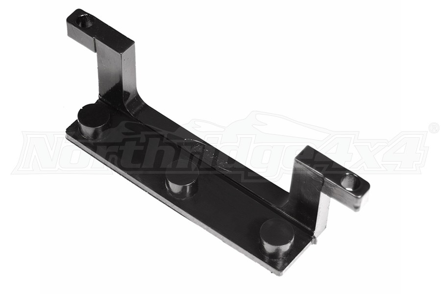 Daystar License Plate Bracket for Winch Fairlead Isolator Black