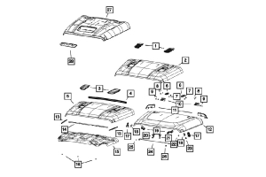 Mopar Hood Foam Blocker - Passenger Side - JT/JL