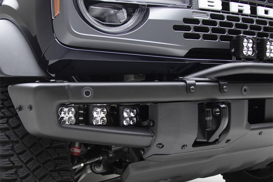 ZROADZ Front Bumper Fog LED Brackets Only - Bronco 2021+