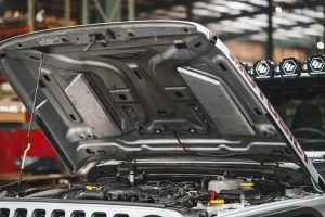 Motobilt Hood Vent Kit - Bare - JT/JL Rubicon