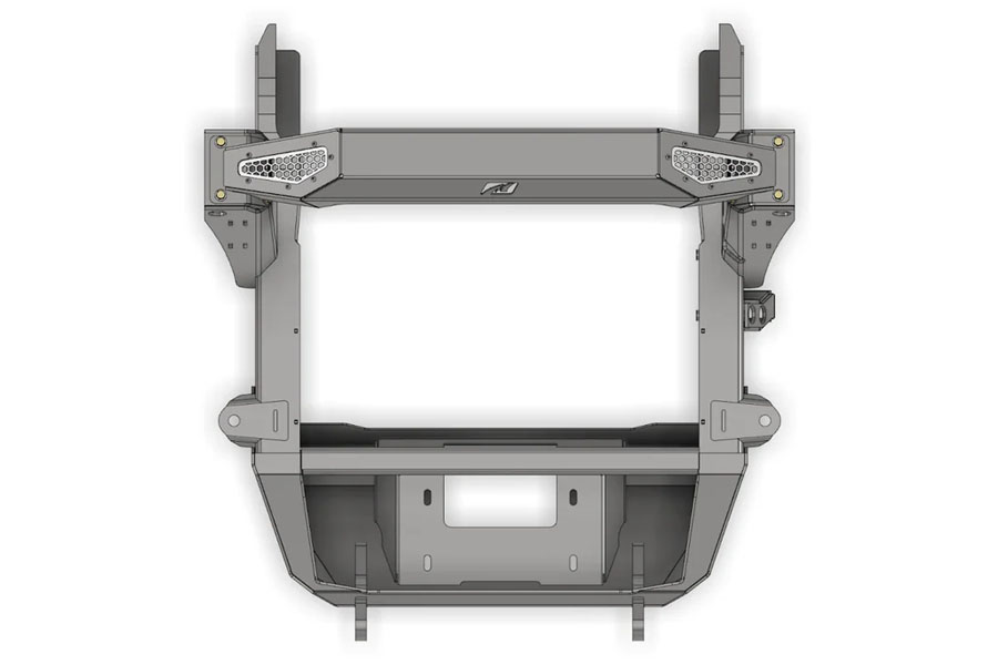 Motobilt Tomahawk Front Half Kit - Bare Steel - JK