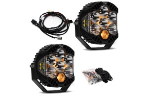 Baja Designs LP6 Series LED Light Kit  - JT/JL Rubicon w/ Steel Bumper