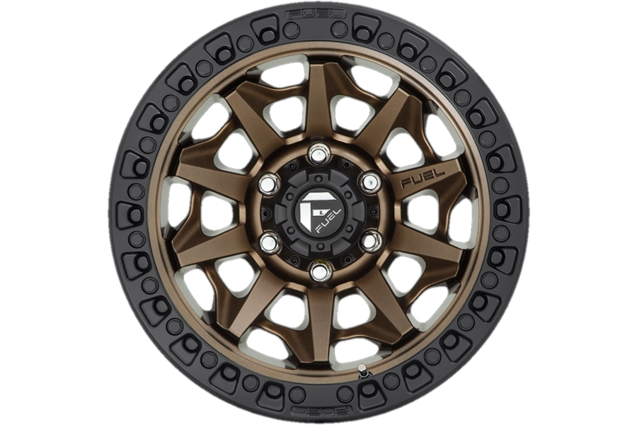 Fuel Offroad Covert D696 Series Wheel, 17x9 5x5 - Bronze - JT/JL/JK
