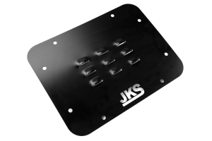 JKS Louvered Tailgate Vent Cover Black - JK