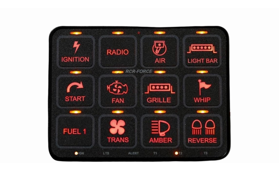 Switch-Pros RCR-Force 12 Programmable Switch Panel Power System