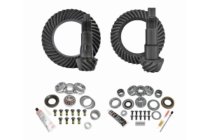 Yukon Complete Front D30 / Rear D35 Ring and Pinion Kit - 4.56 Ratio - JL Non-Rubicon