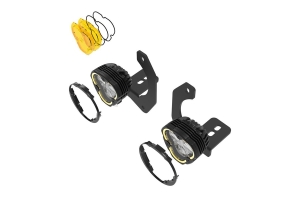 KC HiLiTES Flex ERA 3 Dual Mode SAE Fog Lights - 2-Light Master Kit  - JT/JL/JK Rubicon