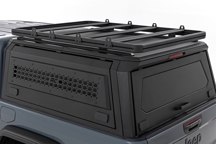 Rough Country Bed Cap Roof Rack - Aluminum - JT