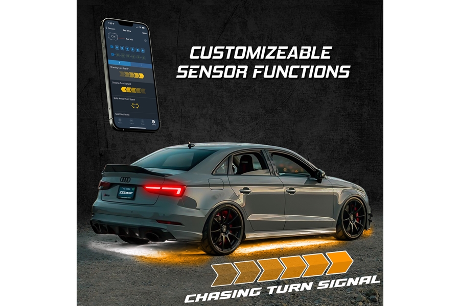 XK Glow XKAlpha LED Underglow Light Kit w/ RGBW (8pc)