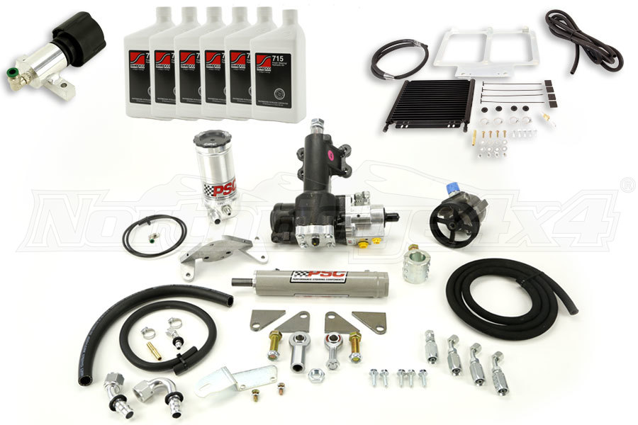 Jeep Jk 4dr 2012 Psc Steering Kit With Cooler Fluid