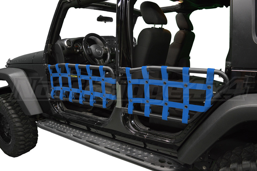 Jeep Jk 4dr Dirty Dog 4x4 Olympic Front Rear Tube Door Netting