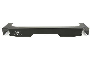 Evo Manufacturing Rear Steel Fascia w/D-Ring Mount Black - JK