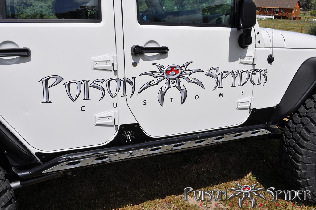 Poison Spyder Rocker Panel Armor - JK 4dr